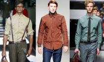 Рубашки мужские: модные бренды